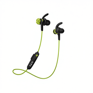 Auriculares deportivos Bluetooth S&N con micrófono, auriculares internos con cable para correr, hacer ejercicio en el gimnasio - Product Image 2