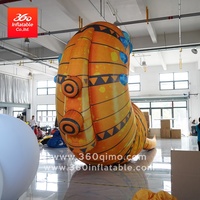 Escargot géant gonflable personnalisé publicité gonflables escargot gonflable personnalisable à des fins de marketing