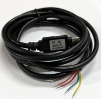 Câble Série USB Type C UART TTL FTDI FT232RL 3.3V 5V Personnalisable avec Charge Rapide 3A pour Raspberry Pi, Imprimantes et Ordinateurs