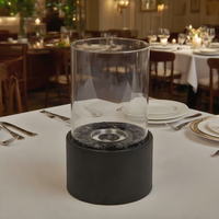 Meilleure Vente : Cheminée de Table de Camping en Métal Noir, Kit de Fabrication de S'mores pour Fêtes, Fournitures de Jardinage