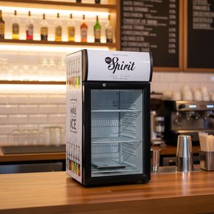 Mini-<span class=keywords><strong>réfrigérateur</strong></span> portable électrique Meisda SC52B 52L à porte simple pour bonbons, chocolats et boissons, pour usage domestique et hôtelier - Product Image 1