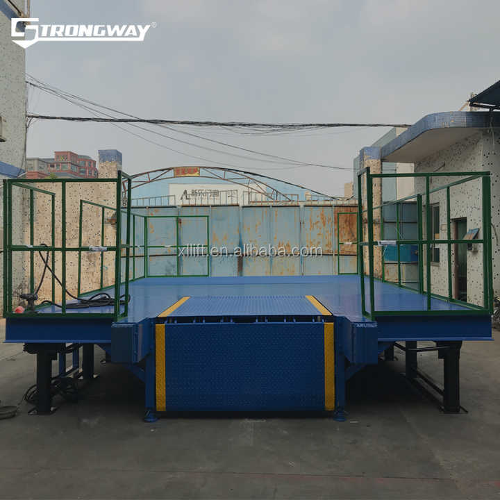 10tons Factory Container Loading Platform with Material Loading ...