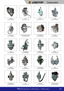 Conjunto de carburador <span class=keywords><strong>4T</strong></span> 15/17/19/21/23mm. Reemplazo de carburador para todoterreno DT 200 Scooter TYPHOON 50 - Product Image 5