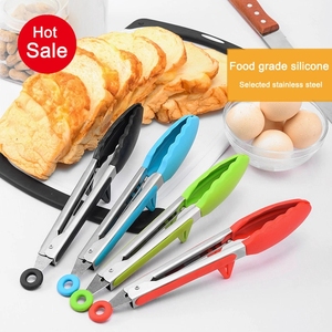<span class=keywords><strong>Pince</strong></span> de cuisine antiadhésive de haute qualité 2026 pour barbecue, 9 et 12 pouces, en acier inoxydable, pour <span class=keywords><strong>salade</strong></span> - Product Image 6