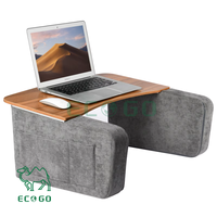 Support de lit portable multifonctionnel réglable personnalisé, coussin souple pour ordinateur portable, support de lecture
