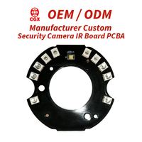 Accesorio para Cámara de Seguridad CCTV, Panel de Visión Nocturna 2835, Placa Infrarroja PCBA IR 940nm 850nm, Fabricación Personalizada ODM OEM