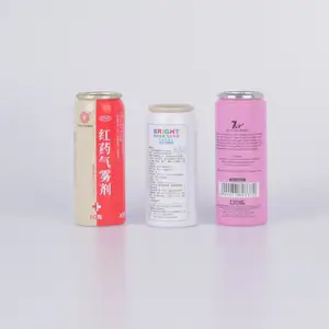 Aluminum Aerosol Can for Pepper Spray 30ml 60ml with Accessories Customizable