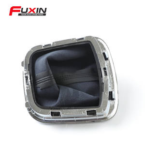 Pomo de palanca de cambios de cuero FUXIN de 5 y 6 velocidades para Volkswagen Polo 6C 2015 2018 - Product Image 2