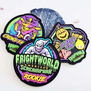 No Minimum 3D Logo Sewing Pvc <b>Patches</b> Custom logo Rubber Custom Pvc <b>Patch</b> - Product Image 6