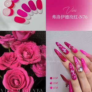 Factory Wholesale High-quality New UV <b>Nail</b> <b>Gel</b> <b>Set</b> Rose 9 Pieces of Display Board Professional <b>Nail</b> Supplier - Product Image 5
