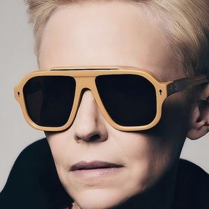 Gafas de Sol de Gran Tamaño con Logotipo Personalizado, Estilo Vintage 2025, Montura Cuadrada, Protección UV400, Gafas de Sol de Piloto para Hombre y Mujer - Product Image 2