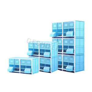 Personnalisation chats chiens animal grande <span class=keywords><strong>Cage</strong></span> d'élevage à <span class=keywords><strong>vendre</strong></span> multicouche mobile épissure amour perroquet <span class=keywords><strong>cage</strong></span> à oiseaux - Product Image 3