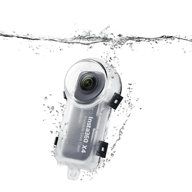 INSTA360 X4 Invisible Dive Case Waterproof Housing 164ft (50m) Underwater Water Sports Accessory