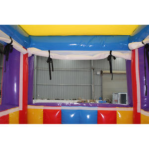 Dijual istana melompat tiup kustom untuk anak-anak, rumah pantul tiup dengan pintu tempat bermain Luncur tiup - Product Image 6