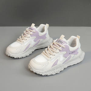 LYKU RD4323 Zapatillas Deportivas Casuales de Verano para Mujer con Cordones, Parte Superior de Malla Transpirable y Suela Gruesa, Primavera/Otoño - Product Image 2