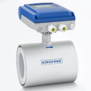 เครื่องวัดอัตราการไหลสำหรับการใช้งานทั่วไป พร้อมตัวนำไฟฟ้า KROHNE OPTIFLUX 1100 - Product Image 1