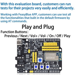 Feasycom estéreo Qualcomm QCC3024 inalámbrico pequeño Chip <span class=keywords><strong>Bluetooth</strong></span> 5,1 MÓDULO DE <span class=keywords><strong>Audio</strong></span> receptor de modo Dual para REPRODUCTOR DE <span class=keywords><strong>Audio</strong></span> - Product Image 5