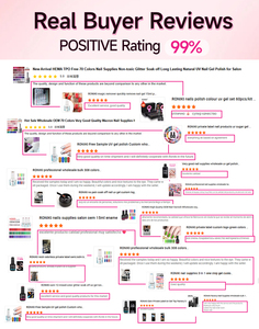 Drop Shipping Gel smalto Semi-permanente vernice ibrido Nail Art Salon 60 <span class=keywords><strong>colori</strong></span> Glitter 15ml ammollo UV LED Gel smalto - Product Image 5