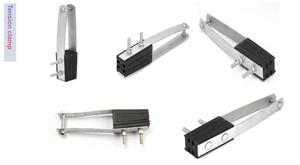 Connecteur de perforation isolé NES-B1 pour câble ABC, pince de fixation pour ligne aérienne pour distribution basse tension - Product Image 6