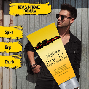 Gel Fijador para el Cabello Eco Profesional de Fijación Fuerte, Ultra Adhesivo, Invencible, Sin Residuos, No Pegajoso, Resistente al Agua, para Hombres - Product Image 4