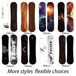 Fabricant Vente en gros All-Mountain Twin Tip Professional Snowboard pour débutants Équipement de <span class=keywords><strong>ski</strong></span> d'hiver en bois - Product Image 2