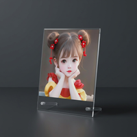 Clear Acrylic Desktop Table Standoffs 8*70 Desk Top Standoff for Acrylic Photo Frame Table Number Fasteners Product