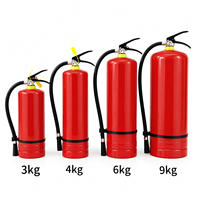 Extincteur portable ABC à poudre sèche pour voiture, bureau, maison, hôtel – Équipement de lutte contre l'incendie rapide et efficace
