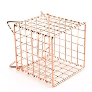 Organizador de Almacenamiento de Cápsulas de Café Personalizado de <span class=keywords><strong>4</strong></span> Pies con Tapa, para Fiestas, Hogar, Bar, Hotel, Cestas y Cajas de Almacenamiento de Acero al Carbono para Baño - Product Image 5