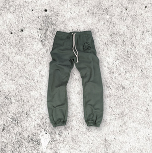 Pantalones rectos deportivos de Primavera de lona transpirable unisex logotipo impreso personalizado Jogger estilo informal algodón holgado - Product Image 1