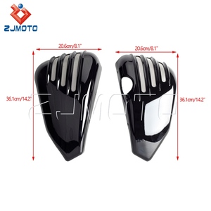 Moto Côté Couvercle de La <span class=keywords><strong>Batterie</strong></span> Accessoires Pour Harley Sportster 1200 883 XL1200 XL883 Fer SuperLow Roadster Quarante Huit 14-2021 - Product Image 6