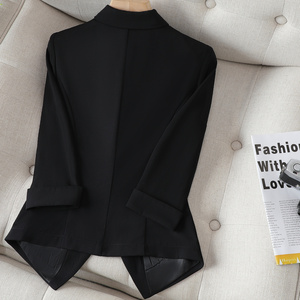 2024 femmes mince court blanc costume veste avec manches courtes printemps et été mince manteau nouvelle génération femme costume <span class=keywords><strong>Blazer</strong></span> - Product Image 6