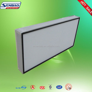 Module de filtre HEPA haute efficacité avec <span class=keywords><strong>collier</strong></span> de fixation pour alimentation en <span class=keywords><strong>air</strong></span> des systèmes CVC de salles blanches - Product Image 5