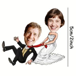 Pegatinas Divertidas Personalizables para Novios, Ideales para Regalos <span class=keywords><strong>de</strong></span> Boda, Decoraciones <span class=keywords><strong>de</strong></span> Boda, Decoraciones para Fiestas - Product Image 6