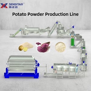 Ligne de production automatique de poudre et de flocons de pommes de terre 1800 kg/h certifiée ASME par Sensitar - Product Image 1