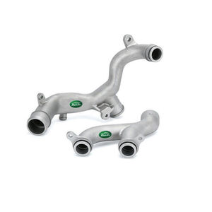 RuvJs, piezas de automóviles, manguera de agua refrigerante de motor de aluminio LR092992 LR090630 para Land Rover Range Rover Sport 2010 - <span class=keywords><strong>2017</strong></span> - Product Image 1