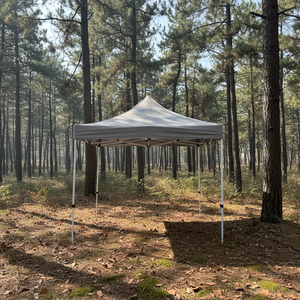 Carpa Cuadrada con Estructura de Hierro Domi, Tela de PVC Impermeable, Plegable, Ecológica, Resistente, para Todas las Estaciones, Portátil, 3x3, para Jardín, Patio, Barbacoa - Product Image 6