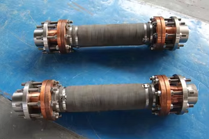 Compensateur de tube refroidi à l'<span class=keywords><strong>eau</strong></span>, résistant aux hautes températures, connexion flexible pour fours métallurgiques - Product Image 2