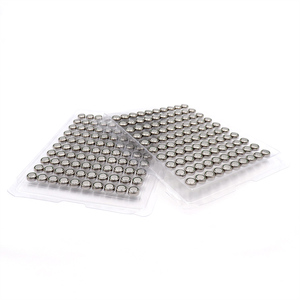 กลุ่มPackage0% Hg 1.5โวลต์ปุ่มเซลล์แบตเตอรี่AG3 LR44 AG4 AG10 AG13 Lr11s 30 <span class=keywords><strong>Zn</strong></span>/MnO2สำหรับสมาร์ทวอทช์10ชิ้นต่อบัตรตุ่ม - Product Image 3