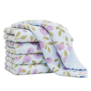 Kitchen Printed Dishcloth 30x30cm Absorbent Lint Free For Pots And Pans Cleaning <b>Towel</b> Household Use - Product Image 3