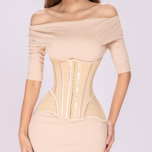Corset en Latex pour femmes vente en gros Contrôle du ventre du ventre Taille-tondeuse Shapewear Faja Shapewear Faja Shapewear - Product Image 3