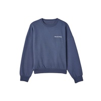 Sweat-shirt à manches longues pour homme avec logo personnalisé, col rond, léger, pour le sport, la course à pied, le fitness