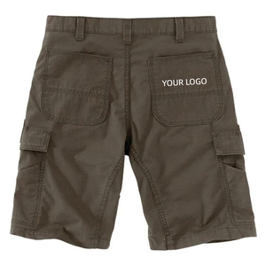 Factory Customized <strong>Work</strong> Wear <strong>Stretch</strong> Relaxed Fit Ripstop Khaki Cargo Duck Canvas Baggy <strong>Work</strong> <strong>Shorts</strong> for Men - Product Image 5