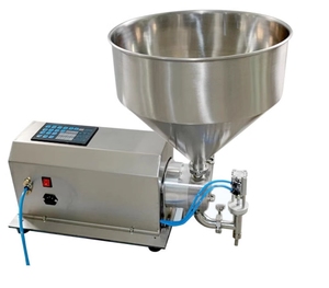 Semi-Automatic Electric Glass Plastic Bottle Filling Machine for Lipstick Paste Honey Oil Beverages Bags Packaging Rotary <b>Pump</b> - Product Image 1
