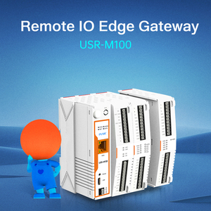 Passerelle IoT à distance PUSR 4G/Ethernet, point de réseau 300/1000, calcul en périphérie, passerelle MQTT Modbus, extension IO, carte SD USR-M100 - Product Image 2