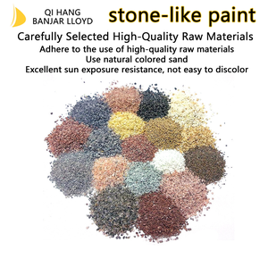 Peinture extérieure effet pierre naturelle de qualité supérieure, durabilité 10+ ans et application de vernis liquide imperméable pour revêtement mural - Product Image 5