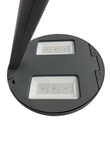 Lampes LED de poteau extérieur IP66 100W AC avec capteur, base en aluminium moulé sous pression, éclairage de jardin