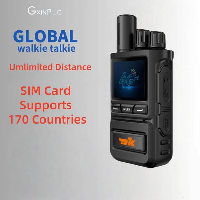 Factory Wholesale DK-L2 Long Range Radio 1000 Mile Range 5000 km 4g Lte Sim Card Global Ptt Poc Walkie Talkie