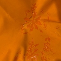 Tissu en velours tissé 100 % polyester effet peau de pêche, résistant à l'abrasion, motifs floraux activés par l'eau, pour vêtements de plage fonctionnels