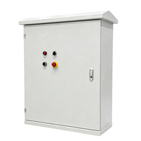 Caja de Control Eléctrico Personalizada con Protección IP55, Gabinete de Distribución de Ventilación Inteligente, Admite Operación Manual/Automática