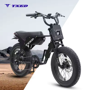 TXED 2026 ใหม่ รถจักรยานยนต์ไฟฟ้าแบบมีโครงเหล็กขนาด 20 นิ้ว 7 สปีด 48V/750W มอเตอร์ฮับหลัง พร้อมระบบเบรกไฮดรอลิกหน้า/หลัง - Product Image 1